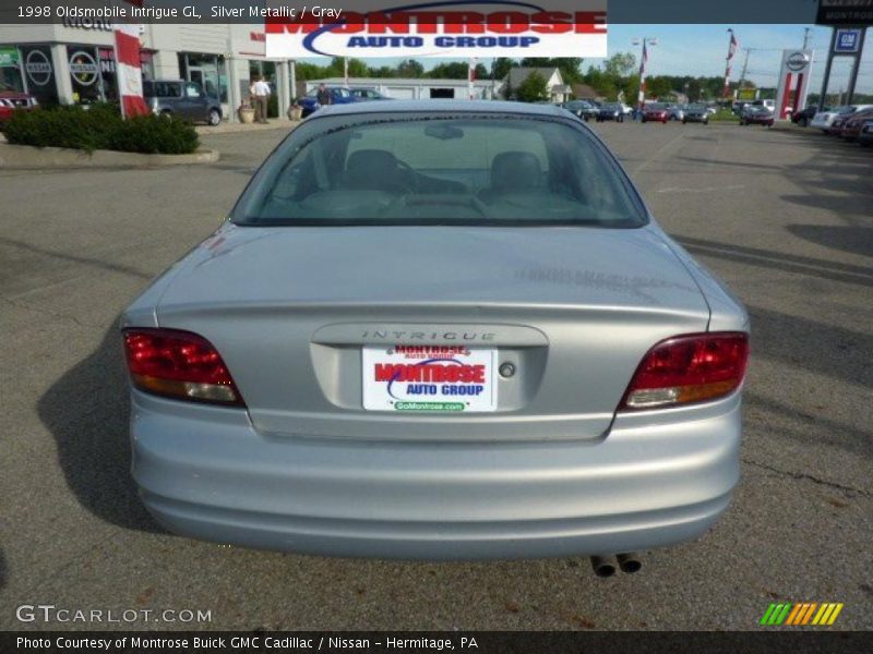 Silver Metallic / Gray 1998 Oldsmobile Intrigue GL