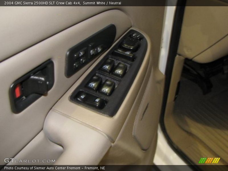 Summit White / Neutral 2004 GMC Sierra 2500HD SLT Crew Cab 4x4