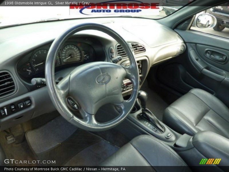 Silver Metallic / Gray 1998 Oldsmobile Intrigue GL