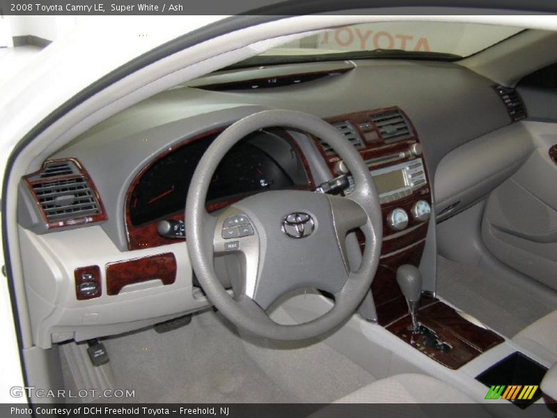 Super White / Ash 2008 Toyota Camry LE