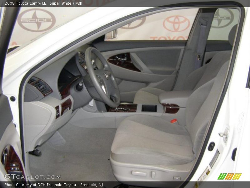 Super White / Ash 2008 Toyota Camry LE