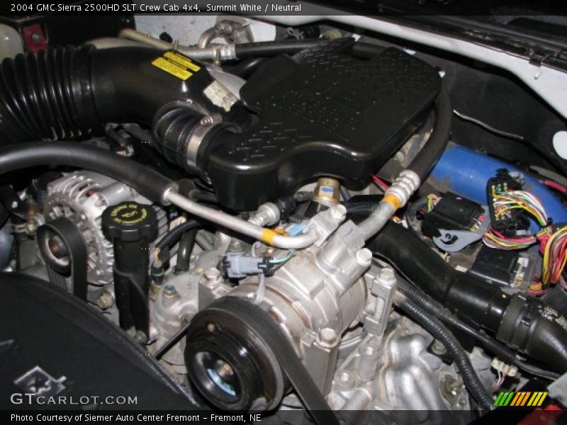 Summit White / Neutral 2004 GMC Sierra 2500HD SLT Crew Cab 4x4