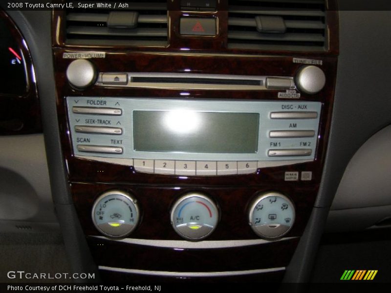 Super White / Ash 2008 Toyota Camry LE