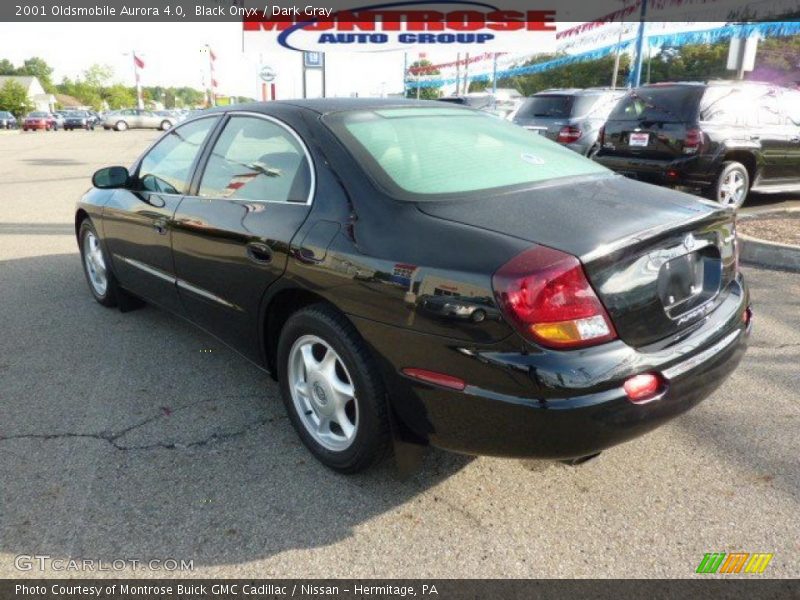 Black Onyx / Dark Gray 2001 Oldsmobile Aurora 4.0