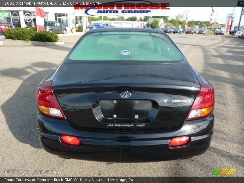 Black Onyx / Dark Gray 2001 Oldsmobile Aurora 4.0