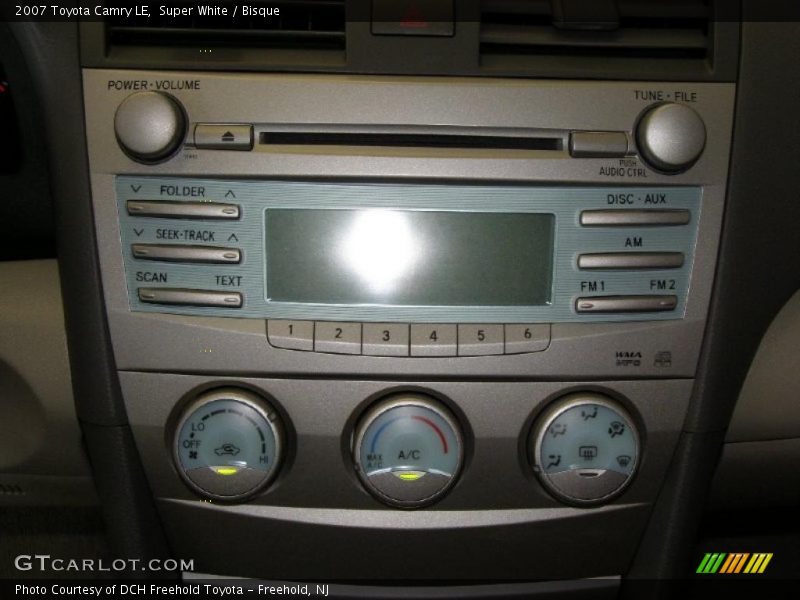 Super White / Bisque 2007 Toyota Camry LE