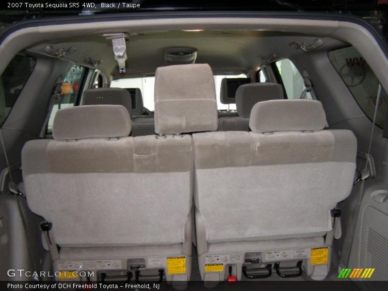 Black / Taupe 2007 Toyota Sequoia SR5 4WD