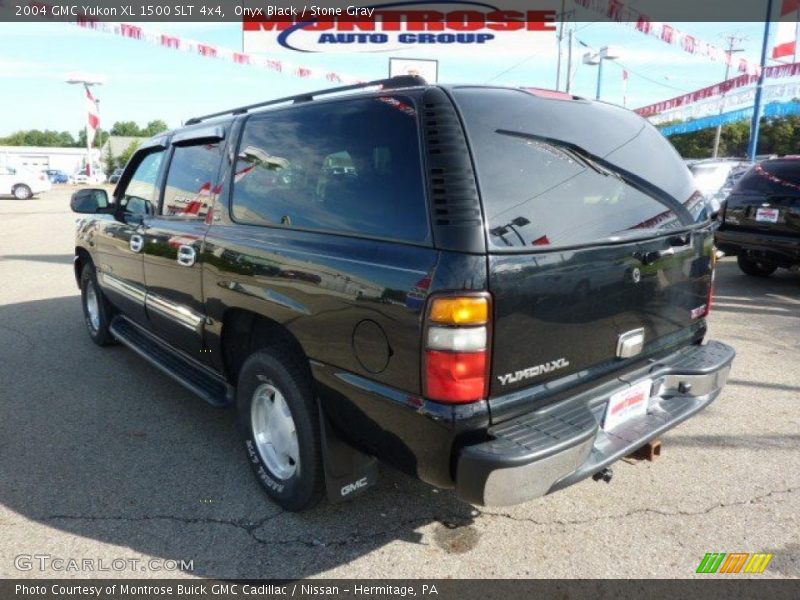 Onyx Black / Stone Gray 2004 GMC Yukon XL 1500 SLT 4x4