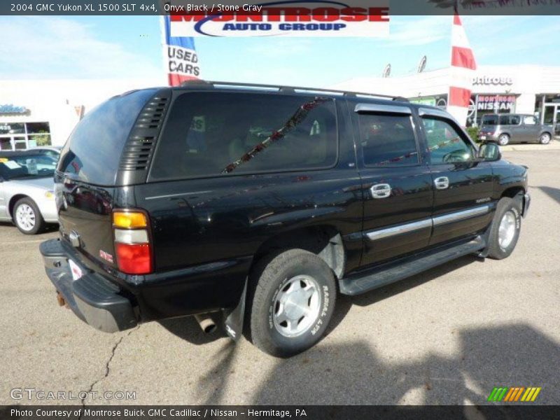 Onyx Black / Stone Gray 2004 GMC Yukon XL 1500 SLT 4x4