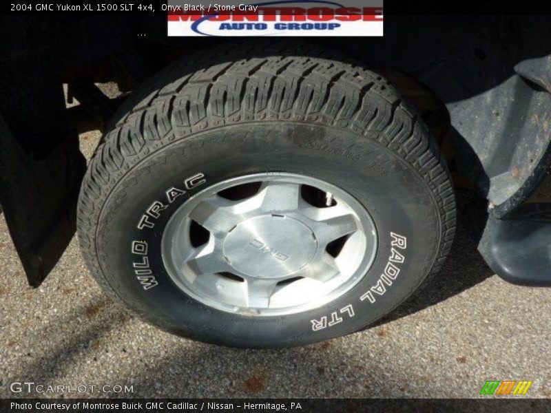 Onyx Black / Stone Gray 2004 GMC Yukon XL 1500 SLT 4x4