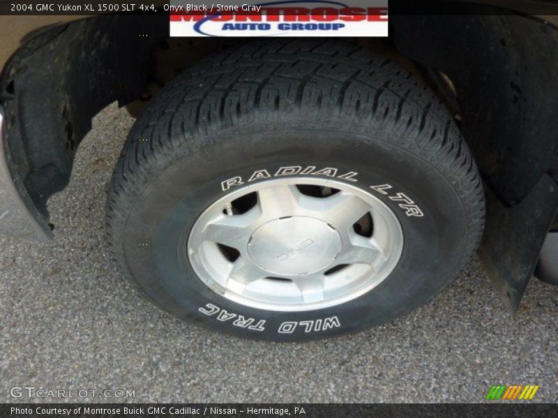 Onyx Black / Stone Gray 2004 GMC Yukon XL 1500 SLT 4x4