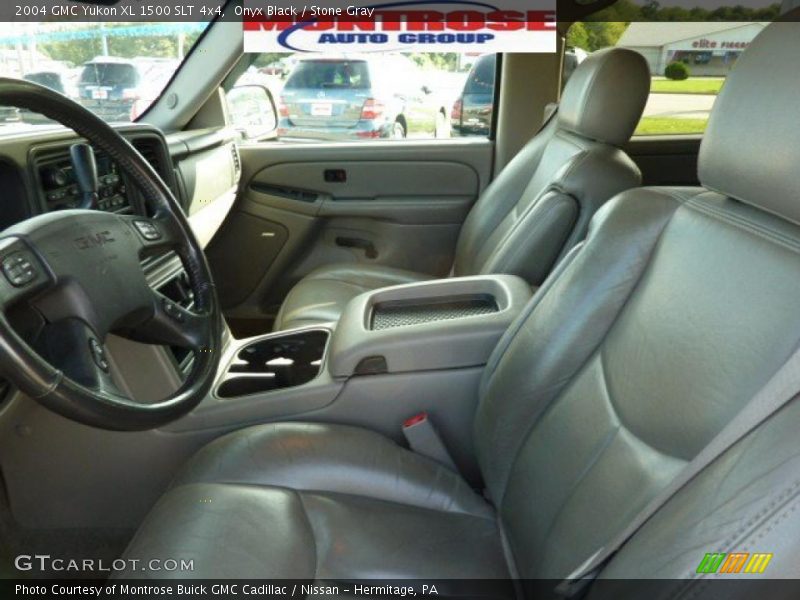 Onyx Black / Stone Gray 2004 GMC Yukon XL 1500 SLT 4x4