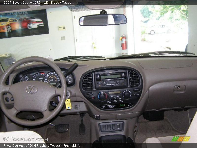 Black / Taupe 2007 Toyota Sequoia SR5 4WD