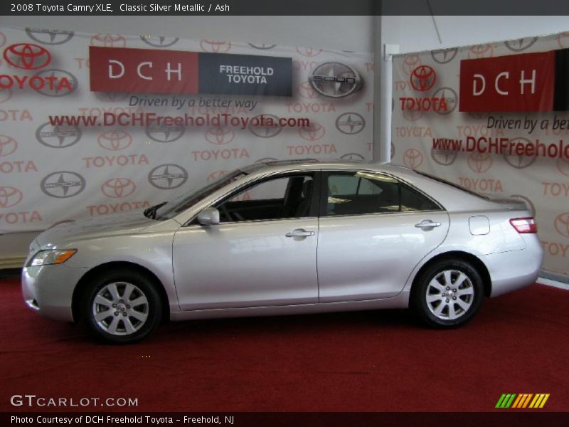Classic Silver Metallic / Ash 2008 Toyota Camry XLE