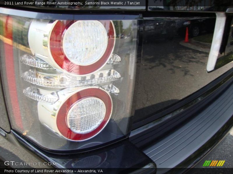 Santorini Black Metallic / Tan/Jet 2011 Land Rover Range Rover Autobiography