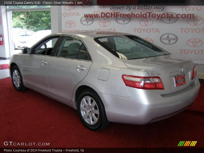 Classic Silver Metallic / Ash 2008 Toyota Camry XLE