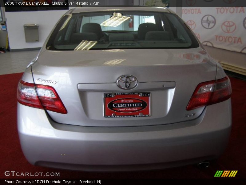 Classic Silver Metallic / Ash 2008 Toyota Camry XLE