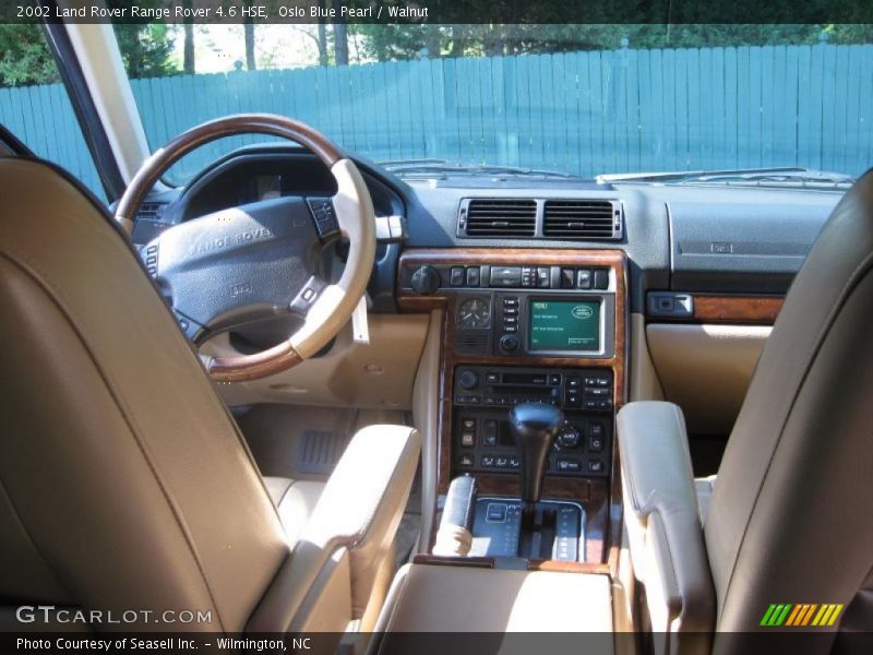 Oslo Blue Pearl / Walnut 2002 Land Rover Range Rover 4.6 HSE