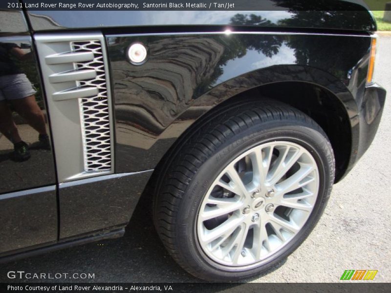 Santorini Black Metallic / Tan/Jet 2011 Land Rover Range Rover Autobiography