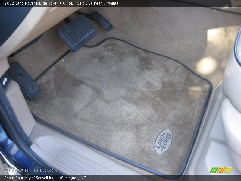 Oslo Blue Pearl / Walnut 2002 Land Rover Range Rover 4.6 HSE