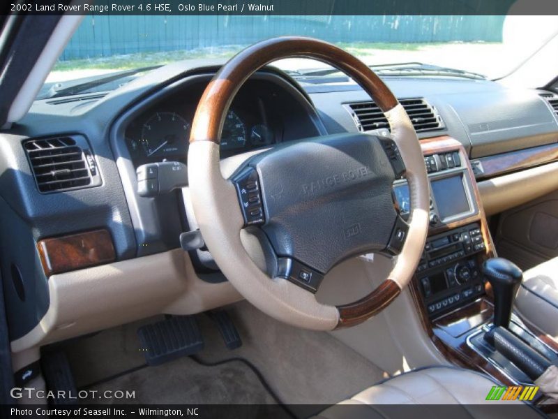 Oslo Blue Pearl / Walnut 2002 Land Rover Range Rover 4.6 HSE