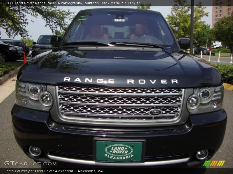 Santorini Black Metallic / Tan/Jet 2011 Land Rover Range Rover Autobiography