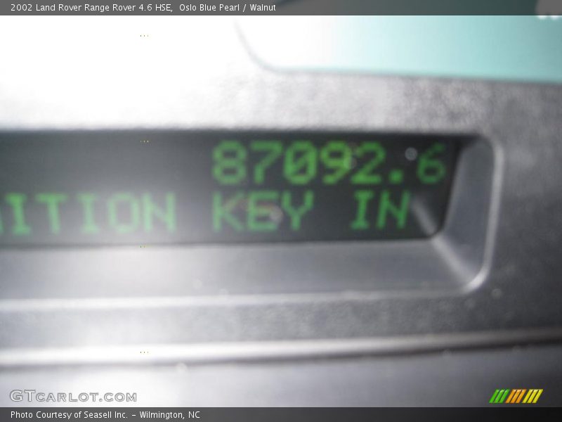 Oslo Blue Pearl / Walnut 2002 Land Rover Range Rover 4.6 HSE