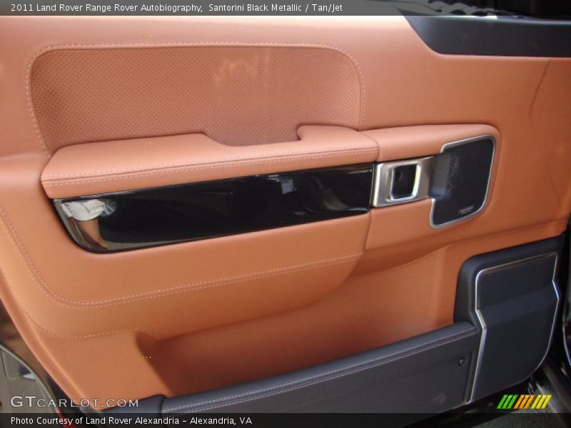 Santorini Black Metallic / Tan/Jet 2011 Land Rover Range Rover Autobiography