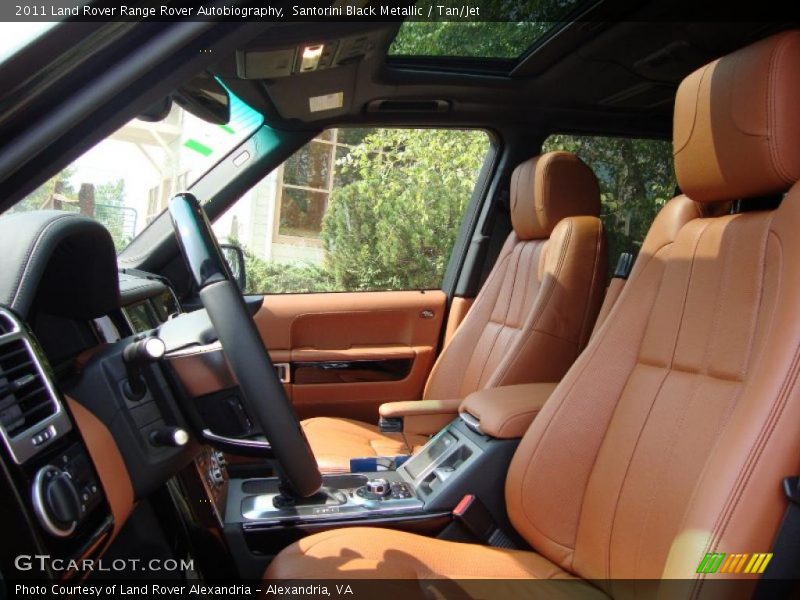 Santorini Black Metallic / Tan/Jet 2011 Land Rover Range Rover Autobiography