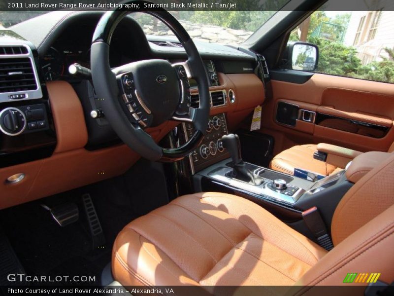 Santorini Black Metallic / Tan/Jet 2011 Land Rover Range Rover Autobiography