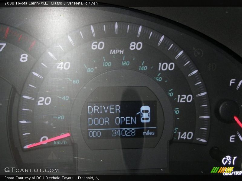 Classic Silver Metallic / Ash 2008 Toyota Camry XLE