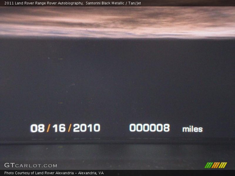 Santorini Black Metallic / Tan/Jet 2011 Land Rover Range Rover Autobiography