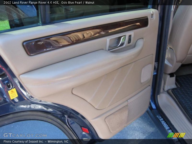 Oslo Blue Pearl / Walnut 2002 Land Rover Range Rover 4.6 HSE