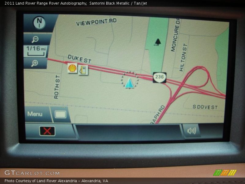 Santorini Black Metallic / Tan/Jet 2011 Land Rover Range Rover Autobiography