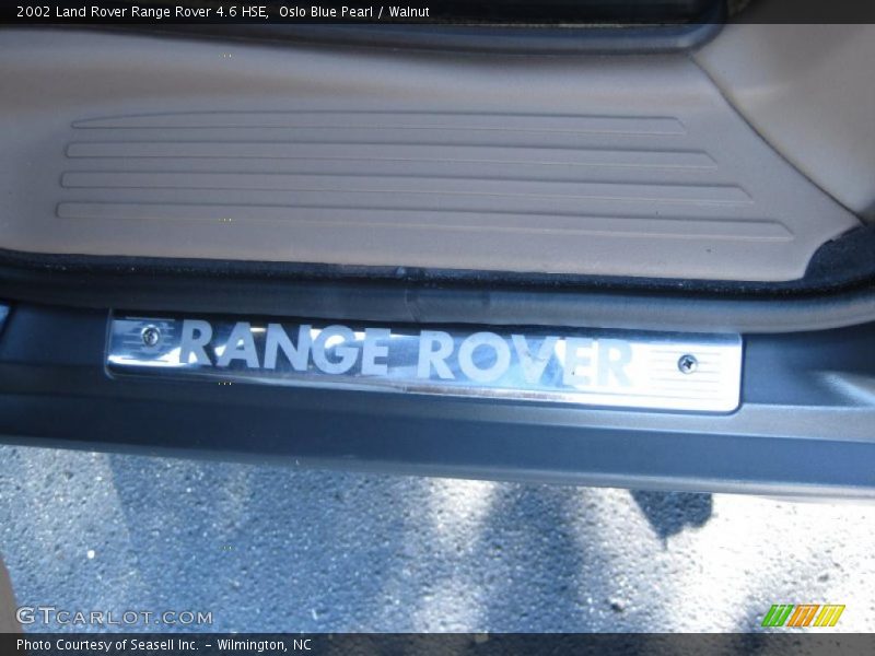 Oslo Blue Pearl / Walnut 2002 Land Rover Range Rover 4.6 HSE