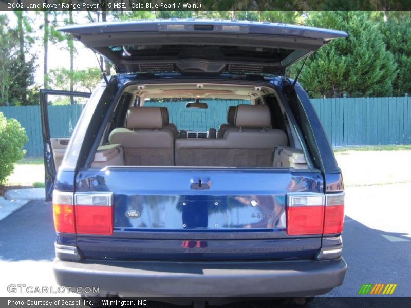 Oslo Blue Pearl / Walnut 2002 Land Rover Range Rover 4.6 HSE