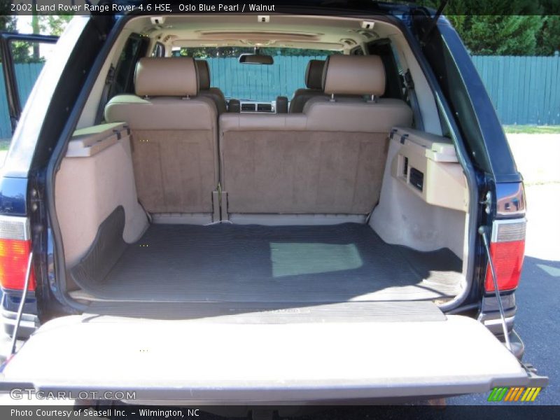 Oslo Blue Pearl / Walnut 2002 Land Rover Range Rover 4.6 HSE