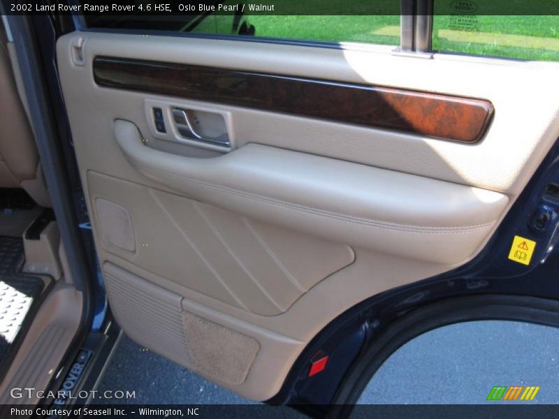 Oslo Blue Pearl / Walnut 2002 Land Rover Range Rover 4.6 HSE