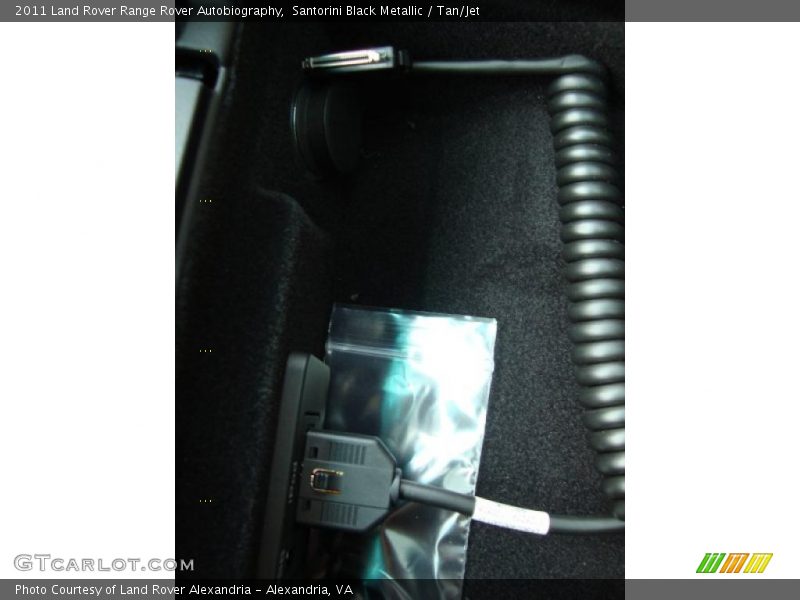 Santorini Black Metallic / Tan/Jet 2011 Land Rover Range Rover Autobiography