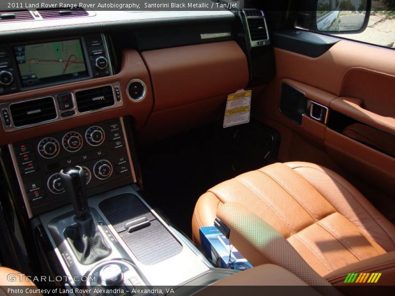 Santorini Black Metallic / Tan/Jet 2011 Land Rover Range Rover Autobiography