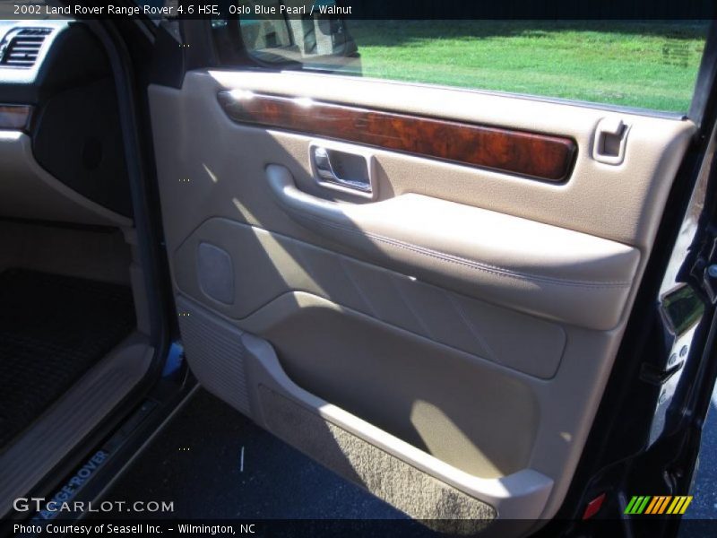 Oslo Blue Pearl / Walnut 2002 Land Rover Range Rover 4.6 HSE