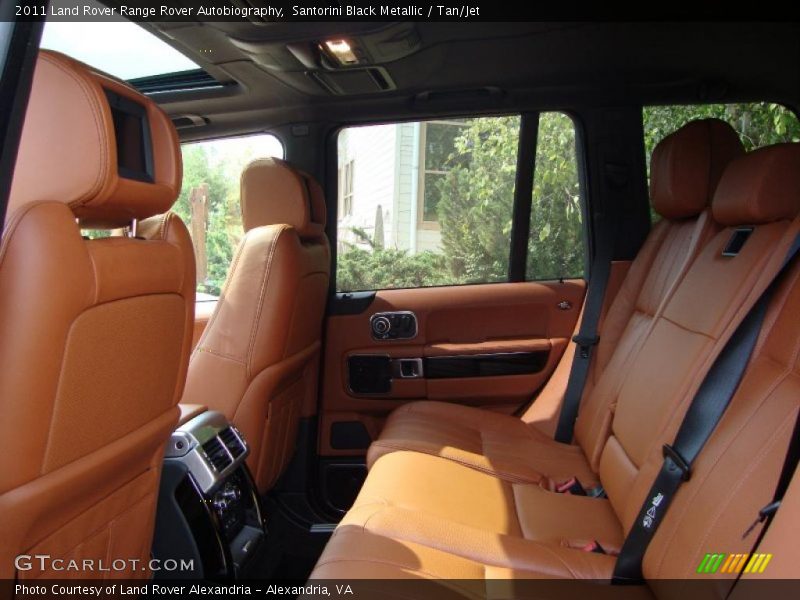 Santorini Black Metallic / Tan/Jet 2011 Land Rover Range Rover Autobiography
