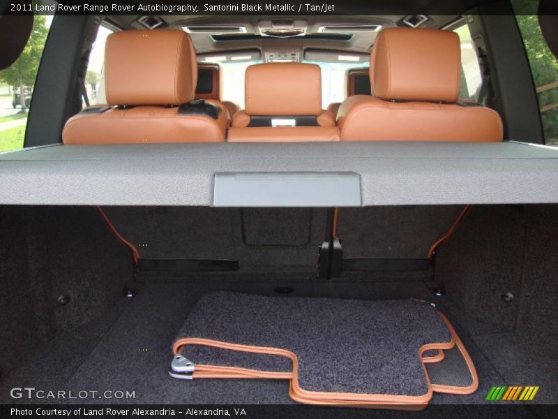 Santorini Black Metallic / Tan/Jet 2011 Land Rover Range Rover Autobiography