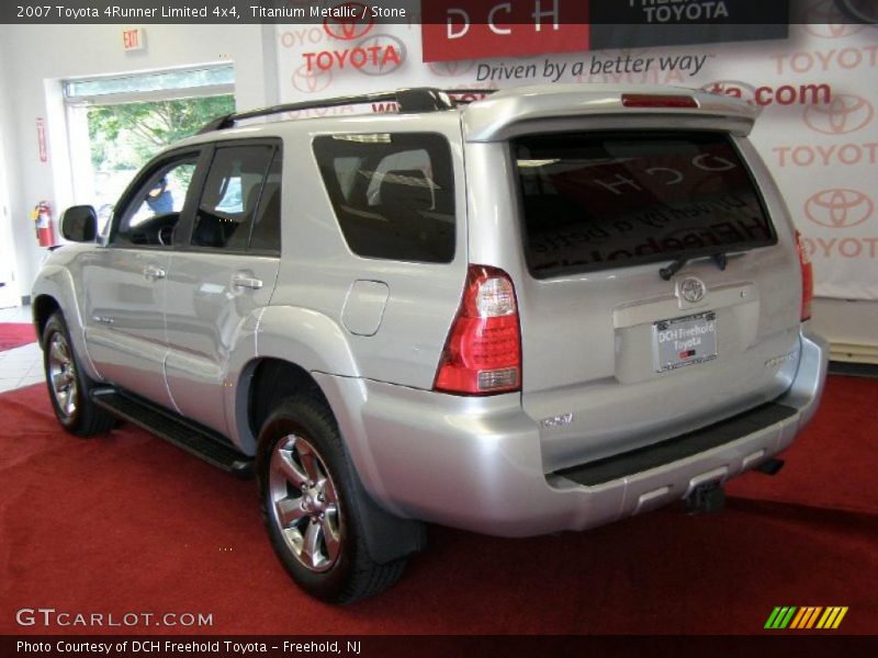 Titanium Metallic / Stone 2007 Toyota 4Runner Limited 4x4