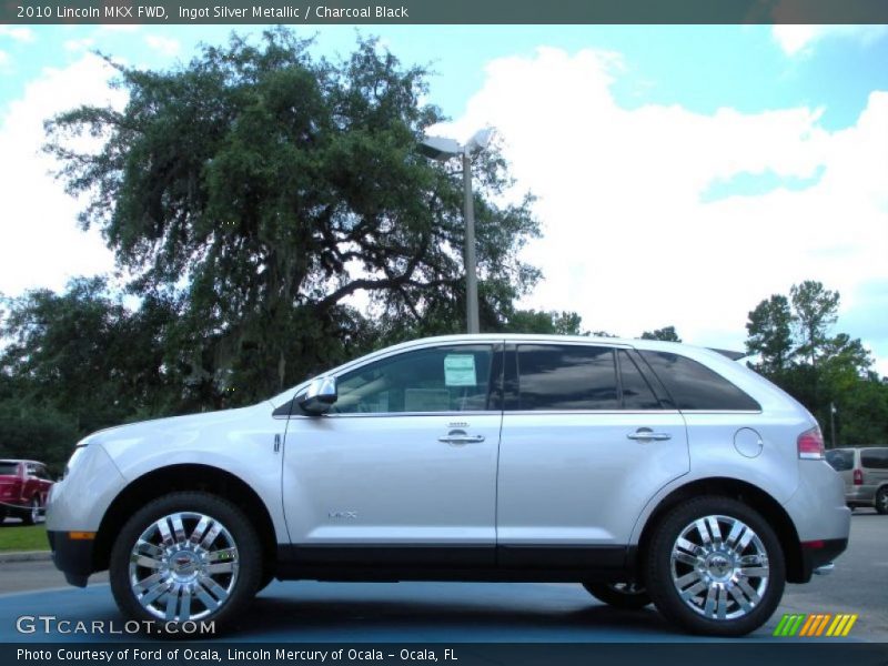 Ingot Silver Metallic / Charcoal Black 2010 Lincoln MKX FWD