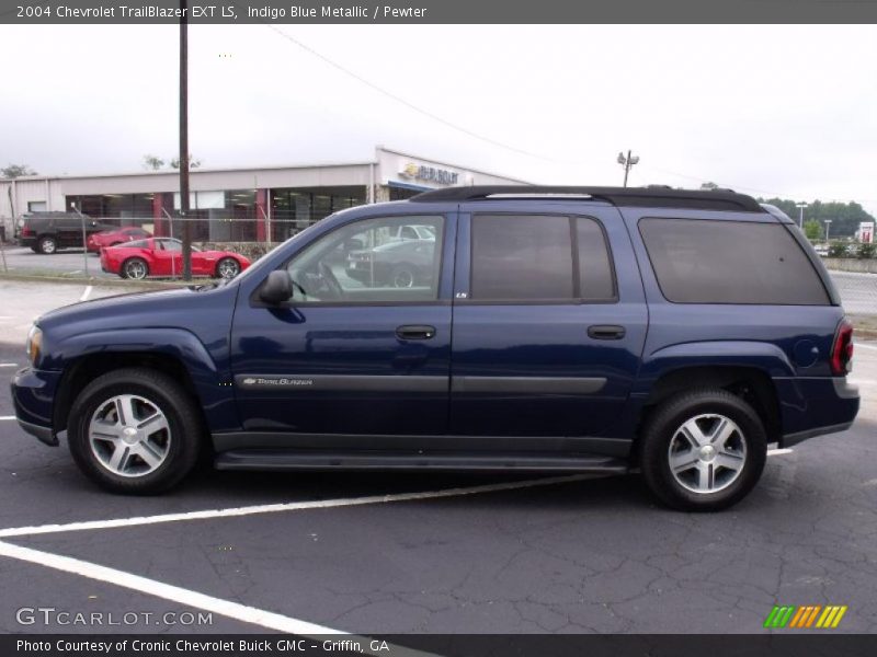 Indigo Blue Metallic / Pewter 2004 Chevrolet TrailBlazer EXT LS