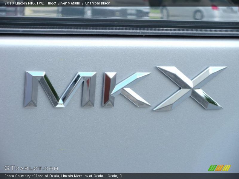 Ingot Silver Metallic / Charcoal Black 2010 Lincoln MKX FWD