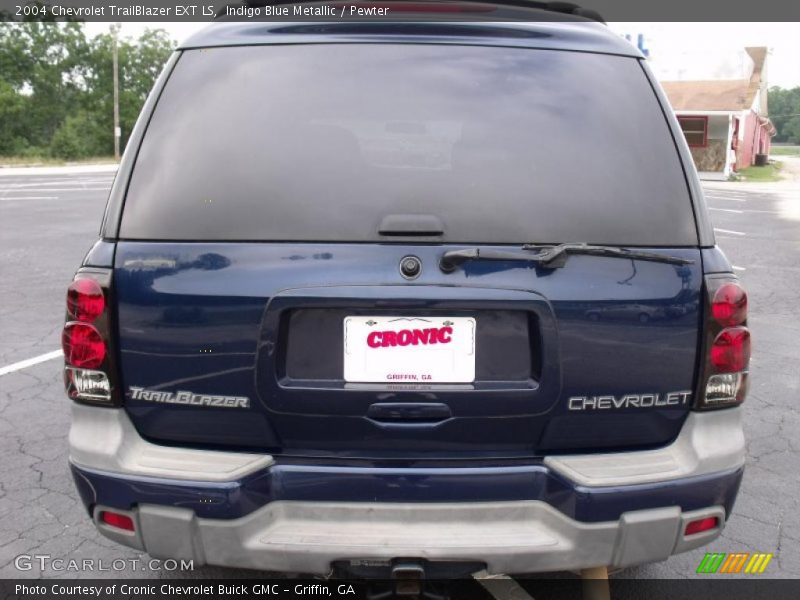 Indigo Blue Metallic / Pewter 2004 Chevrolet TrailBlazer EXT LS