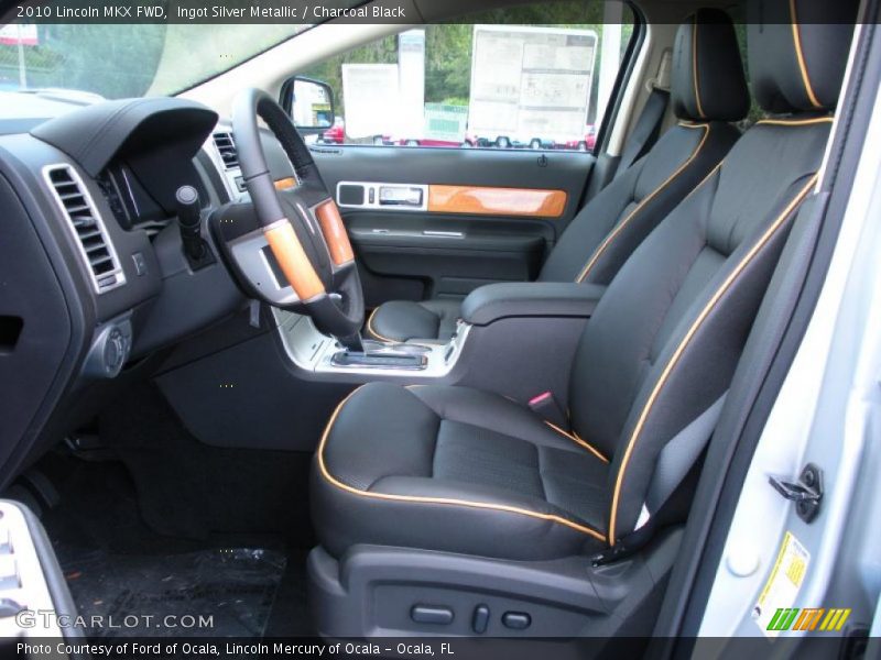 Ingot Silver Metallic / Charcoal Black 2010 Lincoln MKX FWD