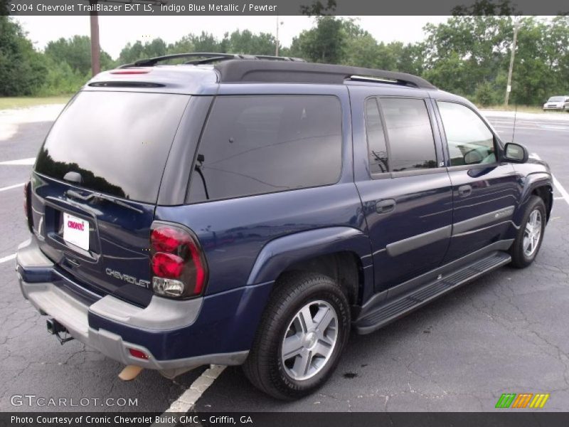Indigo Blue Metallic / Pewter 2004 Chevrolet TrailBlazer EXT LS